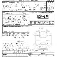 Suzuki SWIFT лот № 5253 оценка R  с аукциона в Японии 4