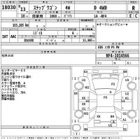 Honda STEP WAGON лот № 18030 оценка R  с аукциона в Японии 2