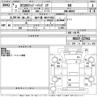 Nissan CLIPPER TRUCK лот № 3042 оценка 3.5  с аукциона в Японии 2