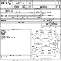 Mazda FLAIR WAGON лот № 18019 оценка 3  с аукциона в Японии 2