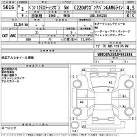 Mercedes-Benz C CLASS WAGON лот № 5016 оценка 4.5  с аукциона в Японии 2