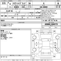 Toyota HARRIER лот № 131 оценка R  с аукциона в Японии 2