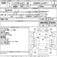 Mercedes-Benz E CLASS WAGON лот № 5040 оценка 3  с аукциона в Японии 2