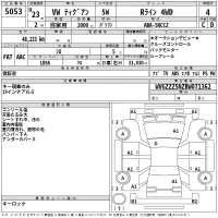 Volkswagen TIGUAN лот № 5053 оценка 4  с аукциона в Японии 2