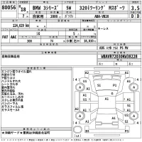 BMW 3-Series лот № 80056 оценка 3.5  с аукциона в Японии 2