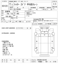 Mitsubishi FUSO FIGHTER лот № 3123 оценка 3.5  с аукциона в Японии 10