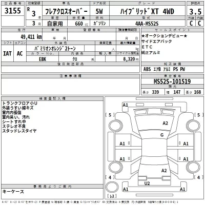 Mazda FLAIR  с аукциона в Японии