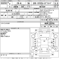 Mazda CX-8 лот № 12232 оценка 3.5  с аукциона в Японии 2