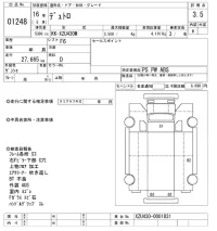 Hino DUTRO лот № 1248 оценка 3.5  с аукциона в Японии 10