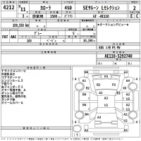 Toyota COROLLA лот № 4212 оценка RA  с аукциона в Японии 2
