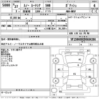 Renault LUTECIA лот № 5080 оценка 4  с аукциона в Японии 2