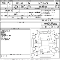 Toyota YARIS CROSS лот № 376 оценка RA  с аукциона в Японии 2