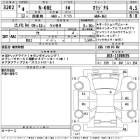 Honda N ONE лот № 3202 оценка 4.5  с аукциона в Японии 2