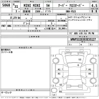 BMW MINI лот № 5068 оценка 4.5  с аукциона в Японии 2