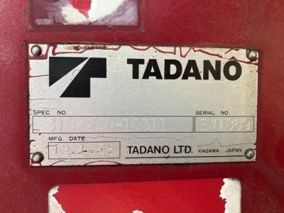 TADANO CRANE