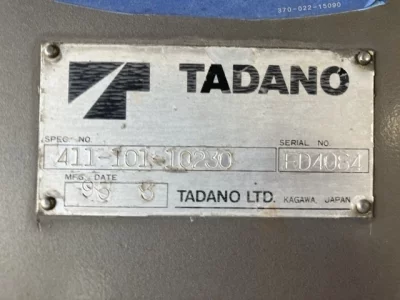 TADANO CRANE