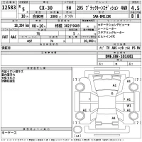 Mazda CX-30 лот № 12583 оценка 4.5  с аукциона в Японии 2