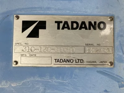 TADANO CRANE
