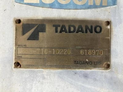 TADANO CRANE