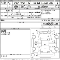 Volvo XC90 лот № 5109 оценка 4  с аукциона в Японии 2