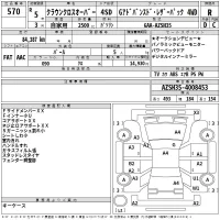 Toyota CROWN CROSSOVER лот № 570 оценка R  с аукциона в Японии 2
