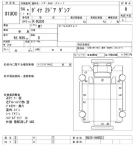 Toyota DYNA лот № 1900 оценка R  с аукциона в Японии 10