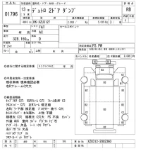Hino DUTRO лот № 1796 оценка RB  с аукциона в Японии 10