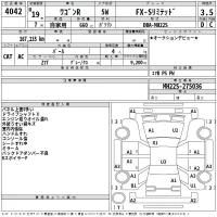 Suzuki WAGON R лот № 4042 оценка 3.5  с аукциона в Японии 2
