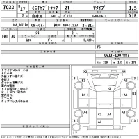 Mitsubishi MINICAB TRUCK лот № 7033 оценка 3.5  с аукциона в Японии 2