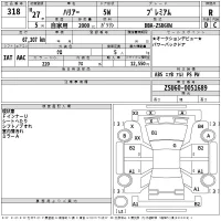 Toyota HARRIER лот № 318 оценка R  с аукциона в Японии 2
