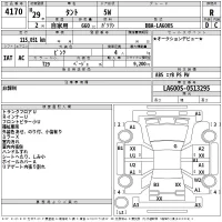 Daihatsu TANTO лот № 4170 оценка R  с аукциона в Японии 2