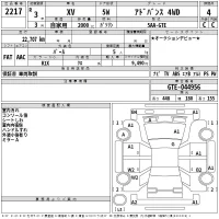 Subaru XV лот № 2217 оценка 4  с аукциона в Японии 2