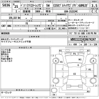 Mercedes-Benz E CLASS WAGON лот № 5036 оценка 3.5  с аукциона в Японии 2