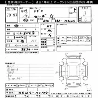 Suzuki CERVO лот № 70197 оценка 3  с аукциона в Японии 10