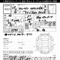 Daihatsu Atrai Wagon лот № 70231 оценка 3  с аукциона в Японии 10