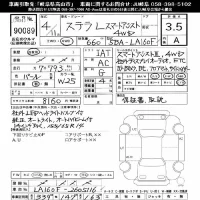 Subaru STELLA лот № 90089 оценка 3.5  с аукциона в Японии 9