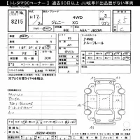 Suzuki JIMNY лот № 8215 оценка 3.5  с аукциона в Японии 11