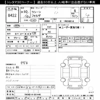 Nissan RASHEEN лот № 8422 оценка 4  с аукциона в Японии 11