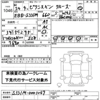 Toyota PIXIS VAN лот № 1046 оценка   с аукциона в Японии 1
