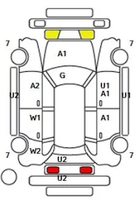 Volkswagen SHARAN лот № 33507 оценка 4  с аукциона в Японии 11