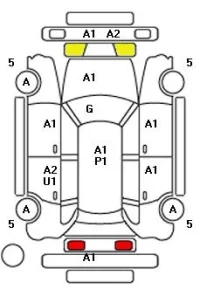Audi SQ5 лот № 36001 оценка 4  с аукциона в Японии 11