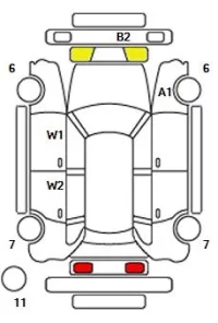 Audi S3 лот № 32006 оценка 4.5  с аукциона в Японии 11