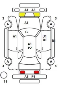 Audi A1 лот № 33510 оценка 4  с аукциона в Японии 11