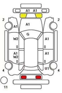 Volkswagen GOLF лот № 31001 оценка 4  с аукциона в Японии 9