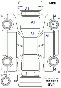 Renault TWINGO лот № 10013 оценка 4  с аукциона в Японии 11