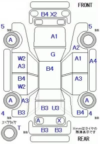 Toyota GAIA лот № 19110 оценка 3  с аукциона в Японии 5