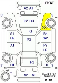 Honda VAMOS лот № 29029 оценка 3  с аукциона в Японии 5