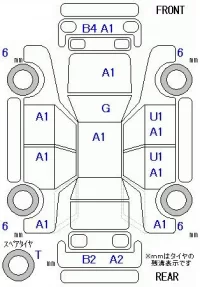 Honda LIFE лот № 19062 оценка 4  с аукциона в Японии 5