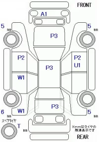 Honda LIFE лот № 19066 оценка 3  с аукциона в Японии 5