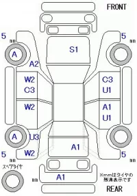 Honda N BOX лот № 26103 оценка 3  с аукциона в Японии 9
